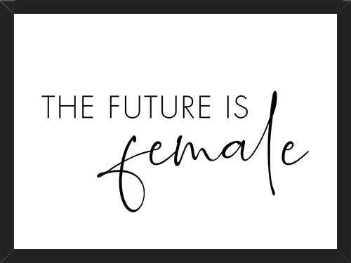 Cuadro The future is female