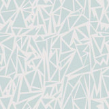 Mantel de Hule Triangle Blue
