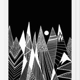 Cuadro Patterns in the mountains