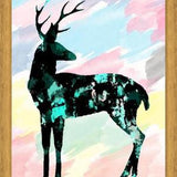 Cuadro Abstract Deer