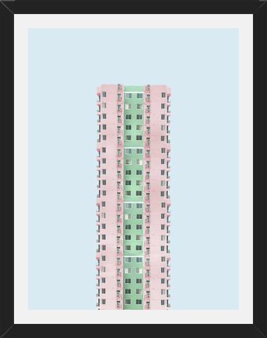 Cuadro Edificio Tegucigalpa