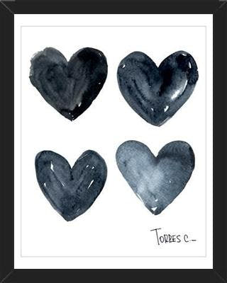 Cuadro El Amor es Negro
