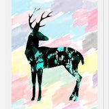 Cuadro Abstract Deer