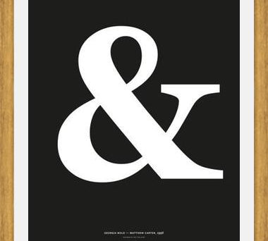 Cuadro Ampersand Georgia 02
