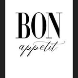 Cuadro Bon appetit