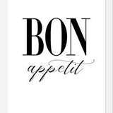 Cuadro Bon appetit