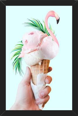 Cuadro Tropical Ice Cream