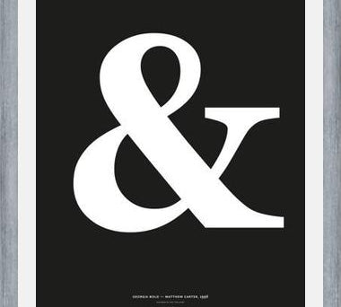Cuadro Ampersand Georgia 02