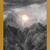 Cuadro Lines in the mountains VIII