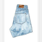 Cuadro Blue Denim Jean Shorts