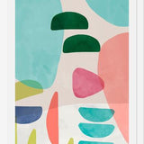 Cuadro Organic Bold Rounded Shapes