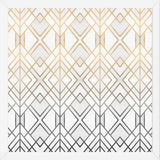 Cuadro Gold And Grey Geo