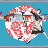 Cuadro Colgando ropa