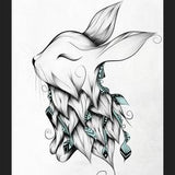 Cuadro Poetic Rabbit