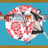 Cuadro Colgando ropa