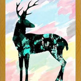 Cuadro Abstract Deer