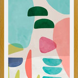 Cuadro Organic Bold Rounded Shapes
