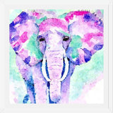 Cuadro Elefante Rosa
