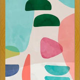 Cuadro Organic Bold Rounded Shapes