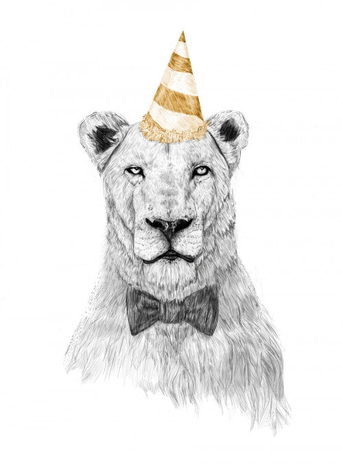 Canvas Get the party started (color) - Galeria Impresionarte