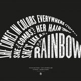 Canvas She's like a rainbow, The Rolling Stones - Black - Galeria Impresionarte