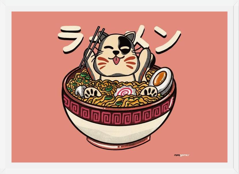 Cuadro Ramen Forever