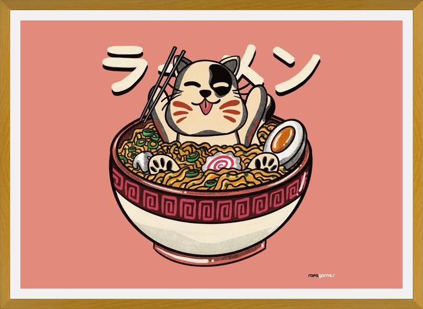 Cuadro Ramen Forever