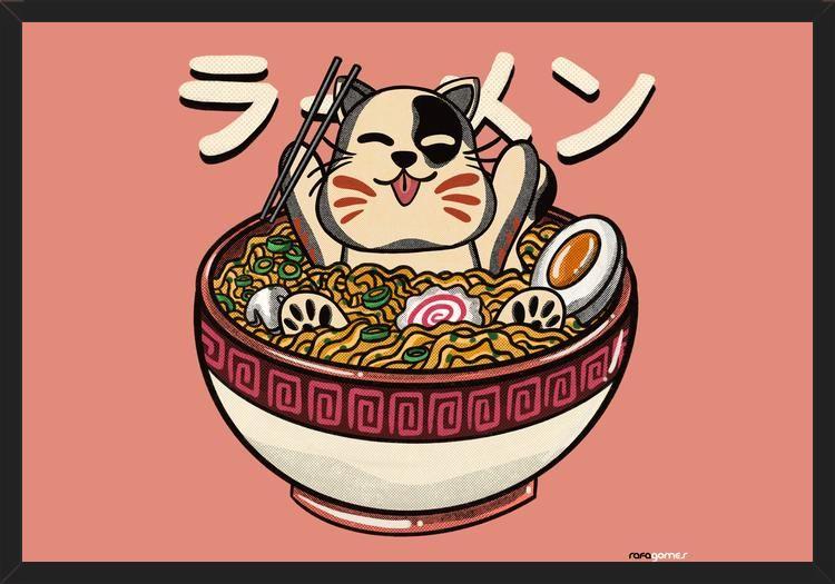 Cuadro Ramen Forever
