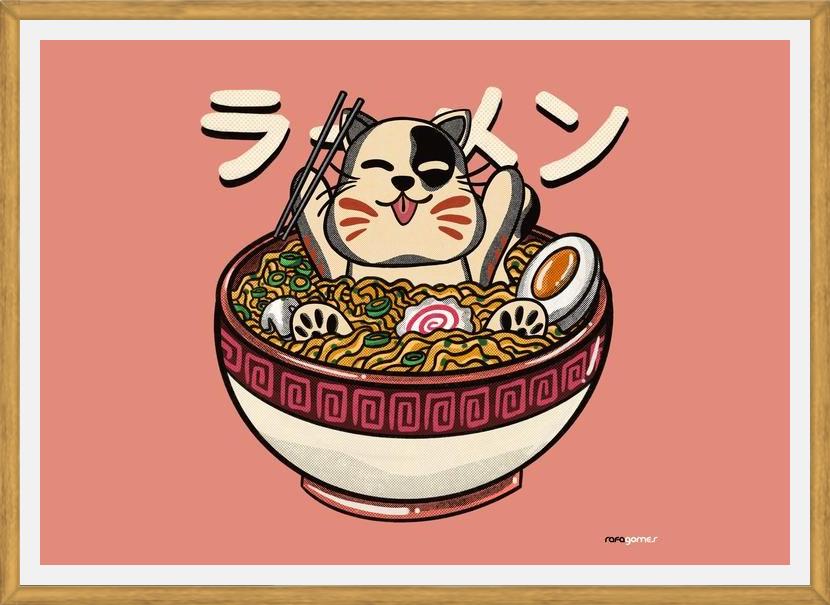 Cuadro Ramen Forever
