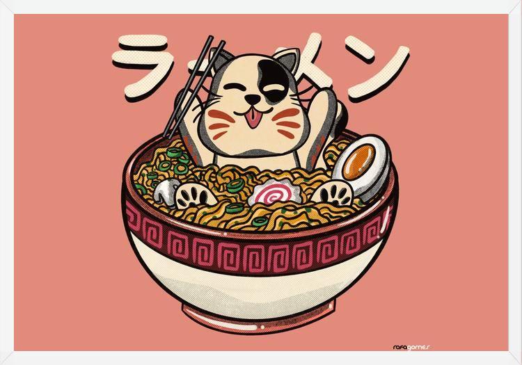 Cuadro Ramen Forever