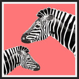 Cuadro Zebra Illustration 001