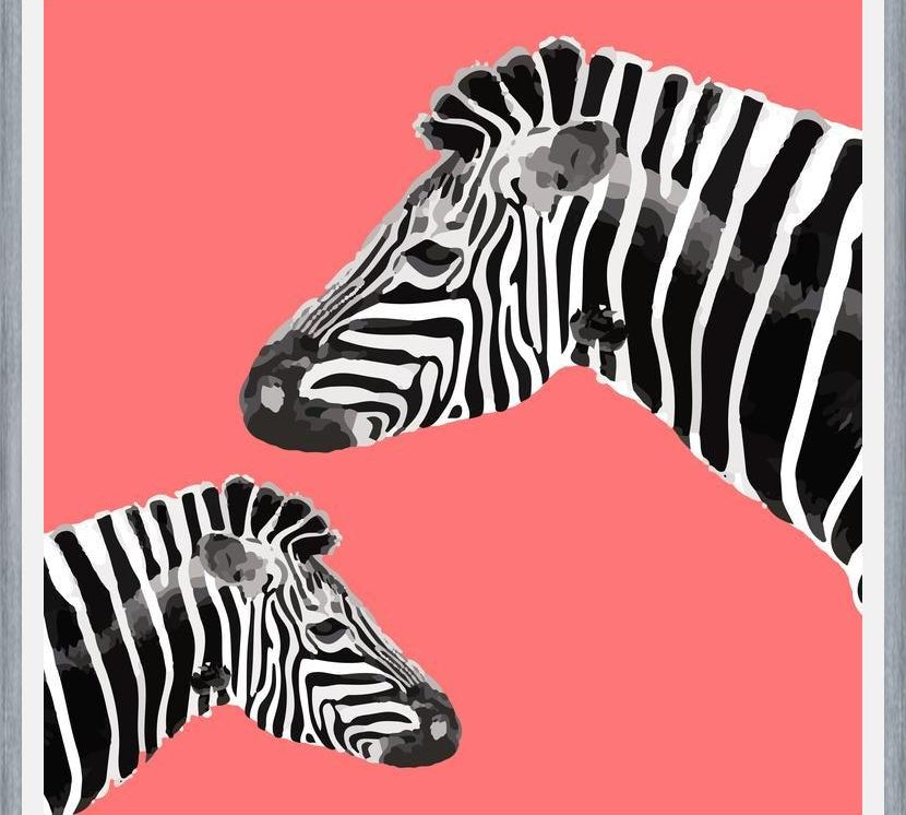 Cuadro Zebra Illustration 001