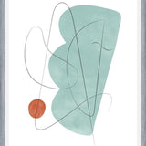 Cuadro Abstraction with gray lines 14