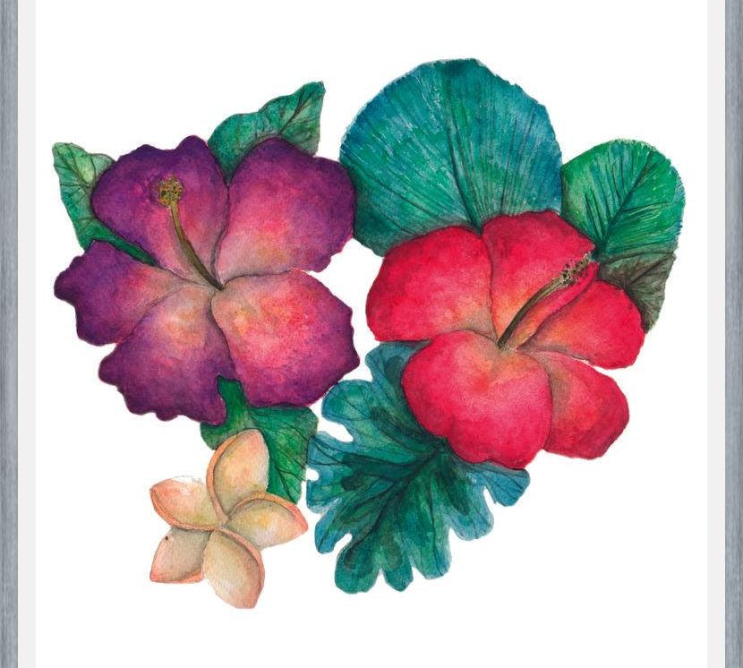 Cuadro Hibiscus