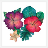 Cuadro Hibiscus