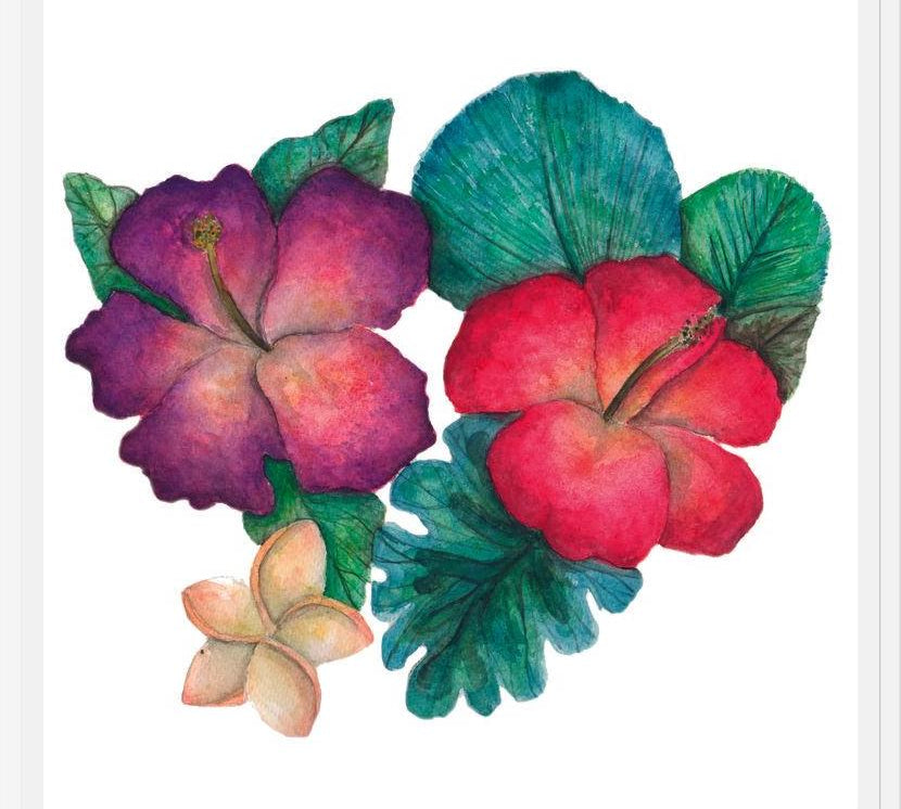 Cuadro Hibiscus