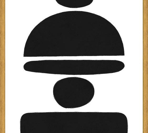 Cuadro Black Stones