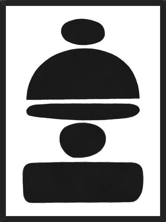 Cuadro Black Stones