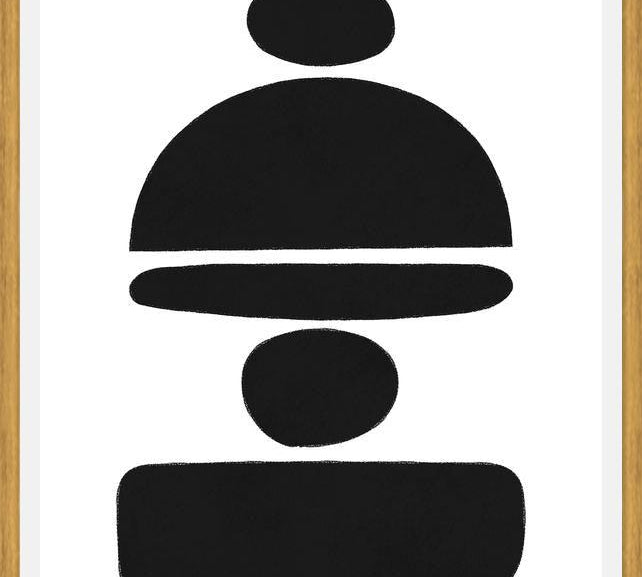 Cuadro Black Stones