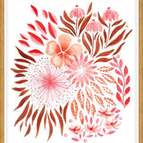 Cuadro Flores Cálidas