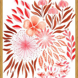Cuadro Flores Cálidas