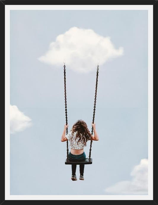 Cuadro Balanceándose En LasNnubes