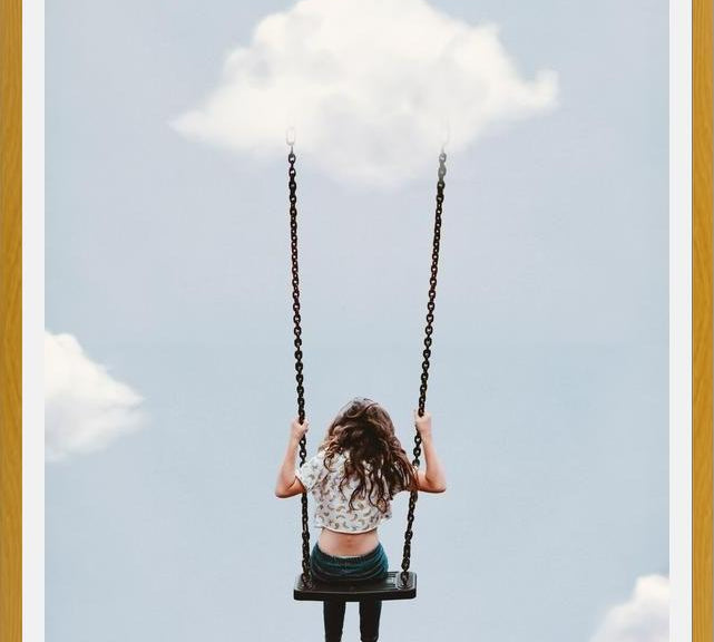 Cuadro Balanceándose En LasNnubes