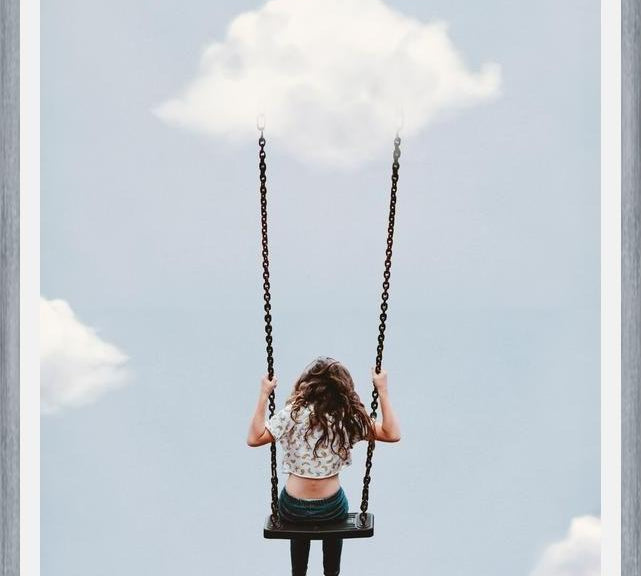 Cuadro Balanceándose En LasNnubes