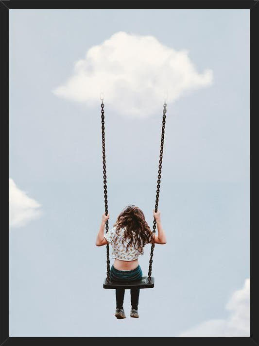 Cuadro Balanceándose En LasNnubes