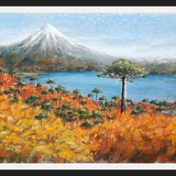 Cuadro Volcán Villarrica