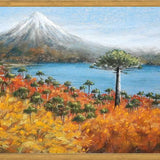 Cuadro Volcán Villarrica