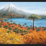 Cuadro Volcán Villarrica