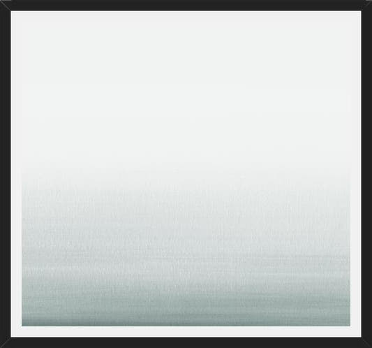 Cuadro Teal Watercolor Gradient