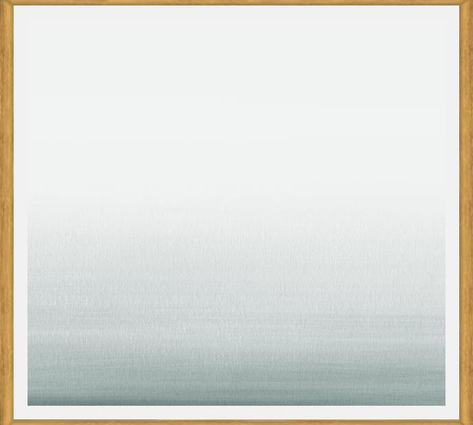 Cuadro Teal Watercolor Gradient